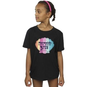 Disney Camiseta The Little Mermaid Fun para niña
