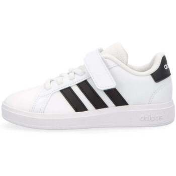 adidas Zapatillas GRAND COURT 2.0 EL C WHITE IH5529 para niño
