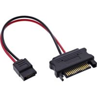 adaptador de alimentacion sata inline 29668 a slimsata 15 cm