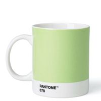 taza de porcelana verde claro 578c