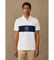 hackett london para hombre hm5600187 polo h panel blanco xl casual algodon manga corta