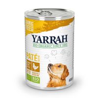 yarrah organic chicken pate with organic spirulina  organic seaweed - 6 x 400g