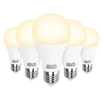 Aigostar Bombilla LED E27 11W, Luz calida 3000K, 935 lm, Ángulo 280°, A60 no regulable -Pack de 5
