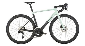 Scott addict rc 30 capital 40 shimano 105 di2 12v 700 mm bicicleta carretera verde negro 2025