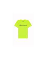camiseta champion crewneck amarillo hombre