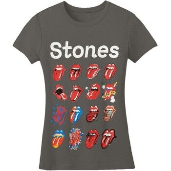 The Rolling Stones Camiseta manga larga No Filter Evolution para mujer