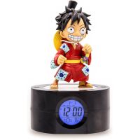 despertador con luz luffy one piece 18 cms