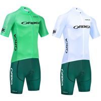 conjunto de ciclismo 2025 jersey de ciclismo verde equipo orbea orca jersey para bicicleta baberos pantalones cortos ropa antidesgaste maillot de bicicleta