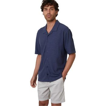 Threadbare Camisa manga corta Selkirk para hombre