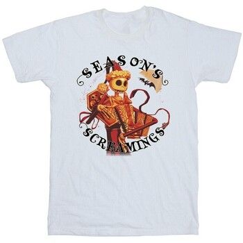 Disney Camiseta The Nightmare Before Christmas Seasons Screamings para hombre