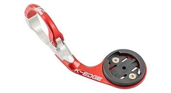 Soporte k edge garmin race 31 8mm rojo   gris