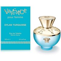 versace agua de colonia dylan turquoise - eau de toilette - 100ml - vaporizador para mujer