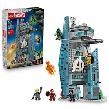 LEGO Disney Marvel Nueva Torre Vengadores DoomsDay,  Juguete de construcción +12 años - 76352
