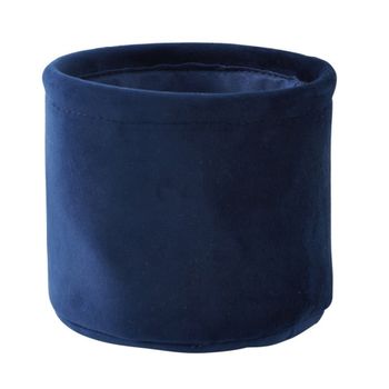 Cesta de almacenamiento de terciopelo