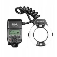 flash anular meike mk-14ext led ttl para macrofotografia nikon
