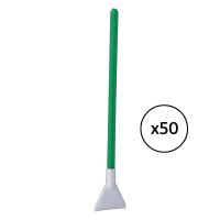 paquete de 50 espatulas visibledust ultra green mxd-100 de 10 x 24 mm