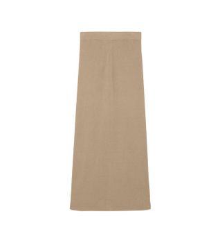 ECOALF para mujer. GASKAIKO00655WS23-993 Falda Aikoalf marrón (M), Casual, Viscosa, Sostenible