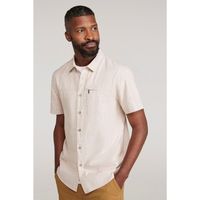 mountain warehouse camisa manga corta nut para hombre
