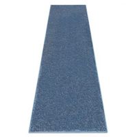 alfombra de pasillo santa fe azul 74 llanura color solido 150x400 cm