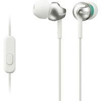 sony mdr-ex110apw headphones - white white