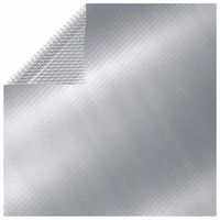 cubierta de piscina pe plateado 549x274 cm vidaxl
