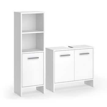 Conjunto De Muebles De Baño Karli 2 Partes Vicco