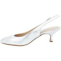 cafe noir zapatos de tacon decollete argento bianco inb222 para mujer