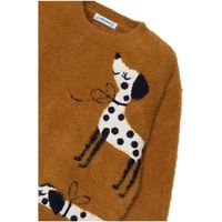 mayoral jersey 4356-caramello para nina