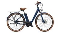 bicicleta electrica urbana o2 feel ivog city boost 6 1 univ shimano nexus 5v 360 wh 28   bleu boreal