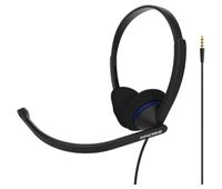 koss cs200i auriculares con cable y microfono con cancelacion ruido cascos de diadema para videoconferencia  negro