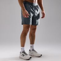 short de entrenamiento ultra de 7  para hombre de mp - gris ancla - xs