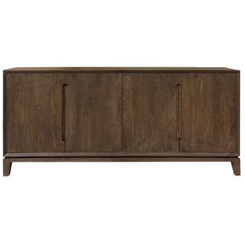 Aparador de 190 cm en madera maciza cepillada