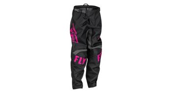 Pantalones fly f 16 negro   rosa nino