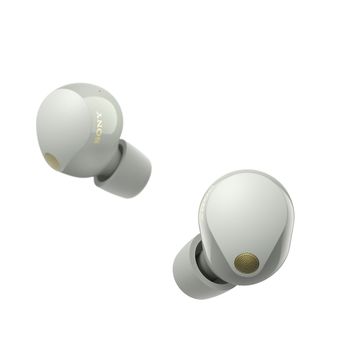 Sony WF-1000XM5 Los Mejores Auriculares inalámbricos Bluetooth con cancelación de Ruido con Alexa Incorporado, Plata