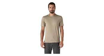 Camiseta hombre patagonia cap cool merino blend verde