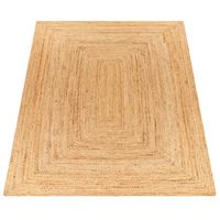alfombra de yute sakira beige 80x250 cm
