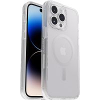 funda para movil otterbox symmetry cover policarbonato transparente antimicrobiana para iphone 14 pro max