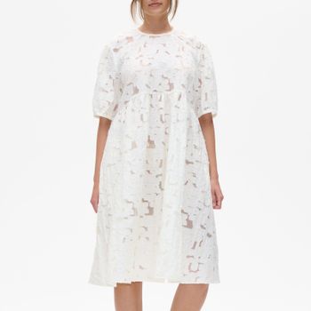 Baum und Pferdgarten Agdel Floral-Appliquéd Mesh Dress - EU 42/UK 14