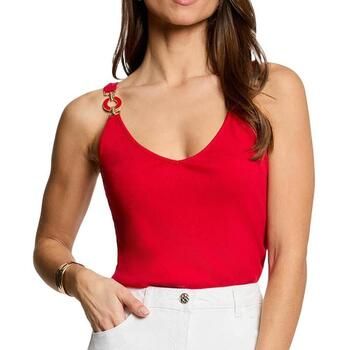 Morgan Camiseta tirantes cintré col v para mujer