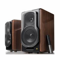 edifier s2000 mkiii bluetooth bookshelf speakers pair - blackbrown