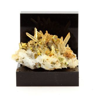 Siderite, Cuarzo, Pirita - Pierre Natural De Francia, Saint -pierre -de -méage - Magnífico Espécimen De Sideritis, Cuarzo Y Pirita, 122.8 Ct -
