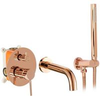 grifo de banera emportado oculto rea lungo rose gold  box