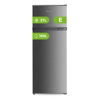 frigorifico dos puertas aspes af145503ex defrost 143 cm 206 l e inox