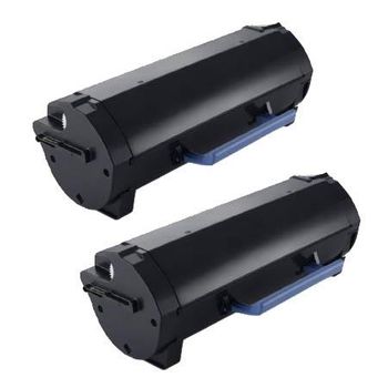 Compatible Twin Pack Dell 593-11188 Black Toner Cartridges (2 Pack)