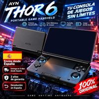 ayn thor consola de videojuegos portatil de estilo retro con dos pantallas tactiles oled reproductor de videojuegos portatil con sistema android dispositivo de videojuegos clasico de estilo retro