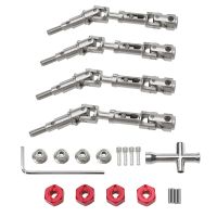 juego de tuercas de eje de transmision cvd de metal mejorado delantero y trasero para modelos de vehiculos rc mjx 14211