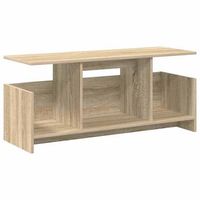 soporte de tv 102 x 35 x 45 cm roble sonoma vidaxl
