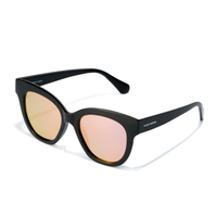 gafas de sol hawkers audrey raw - polarized black rose gold