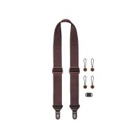 correa peak design slide purpura cuero vegano para camara digital 145 cm