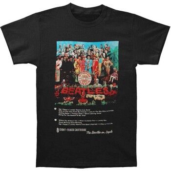 The Beatles Camiseta manga larga Sgt Pepper 8 Track para mujer